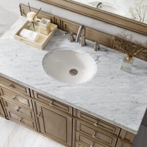 James Martin 157-V48-WW Bristol 48 Inch Single Vanity in Whitewashed Walnut