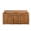 James Martin 157-V72-SBR Bristol 72 Inch Double Vanity in Saddle Brown