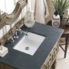 James Martin 160-V36-EG-3CSP Castilian 36 Inch Single Vanity in Empire Gray with 3 cm Charcoal Soapstone Quartz Top with Sink