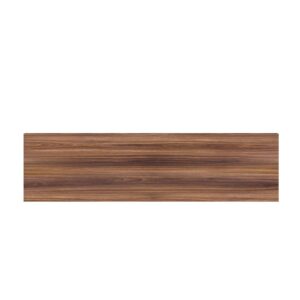 Manhattan Comfort Doyers 62.20 Mid-Century Modern TV Stand in Nut Brown