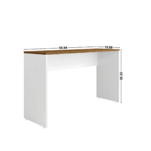 Manhattan Comfort Eiffel Garage Work Station Set of 2 in White