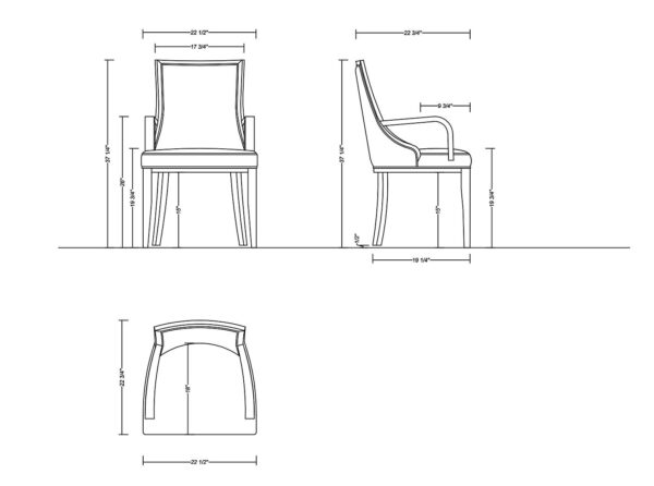 Manhattan Comfort Grand Faux Leather Dining Armchair - Set of 2 in Light Grey