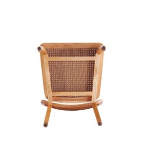 Manhattan Comfort Giverny Dining Chair in Nature Cane - Set of 4