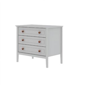 Manhattan Comfort Crown 31.29" Dresser in White