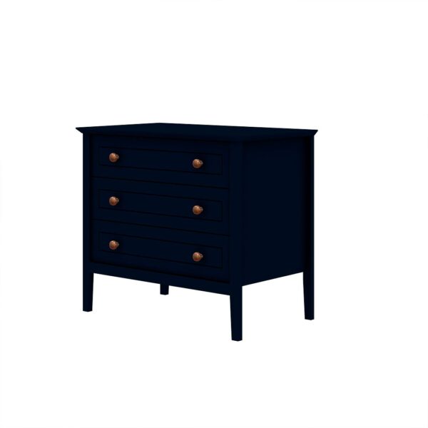 Manhattan Comfort Crown 31.29" Dresser in Tatiana Midnight Blue