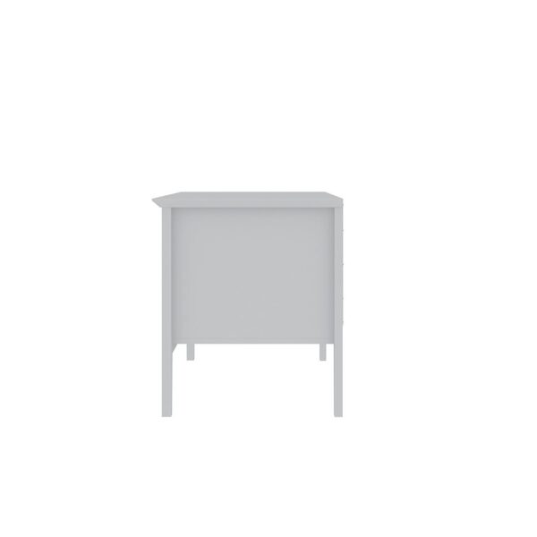 Manhattan Comfort Crown Bachelor Dresser in White