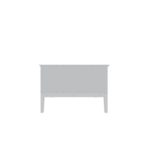 Manhattan Comfort Crown Bachelor Dresser in White