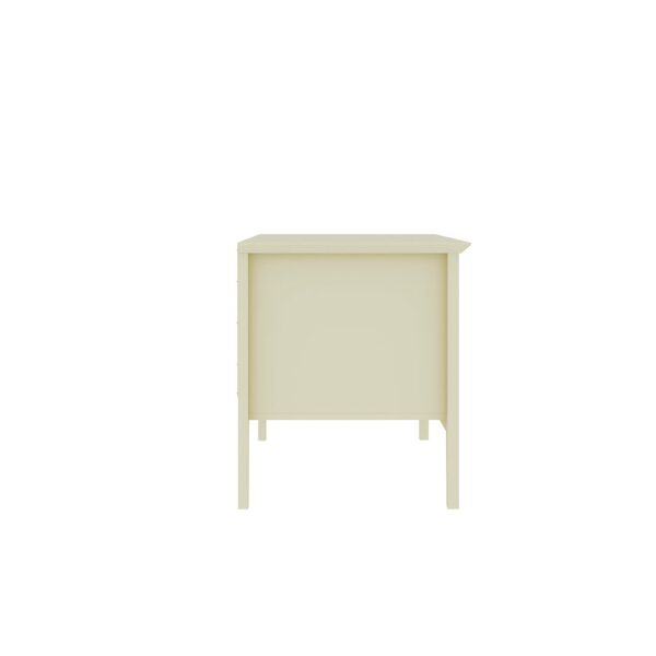 Manhattan Comfort Crown Bachelor Dresser in Off White