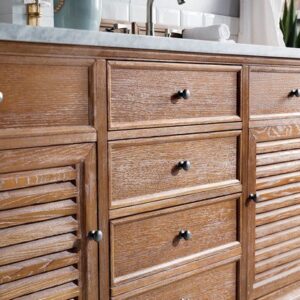 James Martin 238-104-5711 Savannah 72 Inch Double Vanity Cabinet in Driftwood