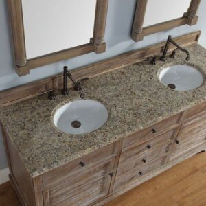 James Martin 238-104-5711 Savannah 72 Inch Double Vanity Cabinet in Driftwood