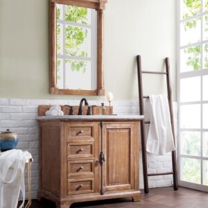 James Martin 238-105-5511 Providence 36 Inch Single Vanity Cabinet in Driftwood