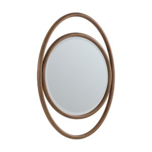 James Martin 242-MO28 Esca 28 Inch Wall Mounted Oval Bathroom Mirror