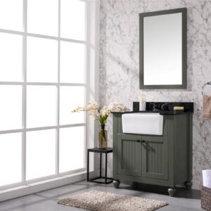 Legion Furniture WLF6022-PG 30 Inch Vanity in Pewter Green