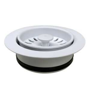 Nantucket Sinks 3.5DF Disposer Flange with Strainer Kitchen Drain for Granite Composite Sinks