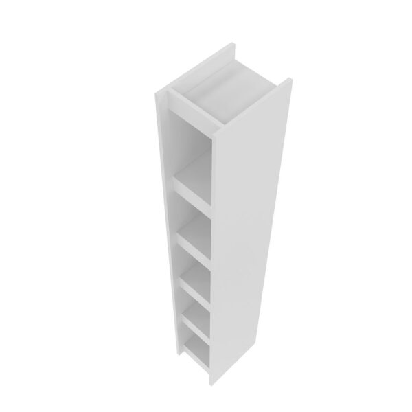 Manhattan Comfort Valuable Parana Bookcase 1.0 with 5-Shelves in White