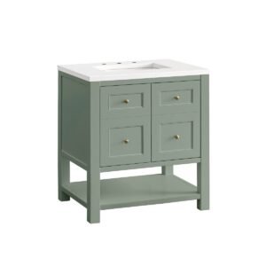 James Martin 330-V30 Breckenridge 29 7/8 Inch Free-Standing Single Sink Bathroom Vanity Cabinet Only