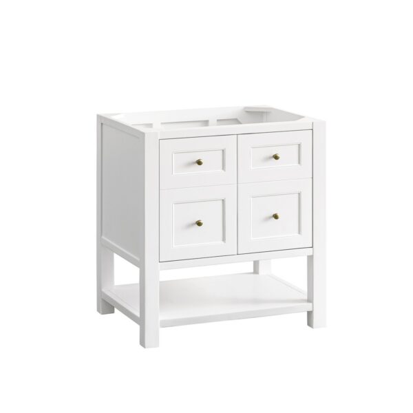 James Martin 330-V30 Breckenridge 29 7/8 Inch Free-Standing Single Sink Bathroom Vanity Cabinet Only