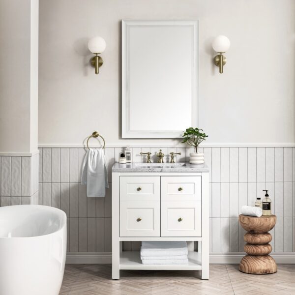 James Martin 330-V30 Breckenridge 29 7/8 Inch Free-Standing Single Sink Bathroom Vanity Cabinet Only