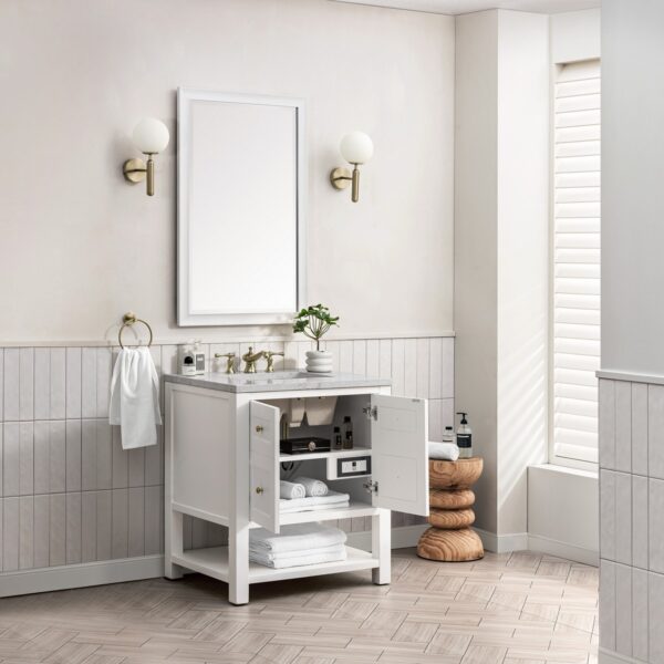 James Martin 330-V30 Breckenridge 29 7/8 Inch Free-Standing Single Sink Bathroom Vanity Cabinet Only