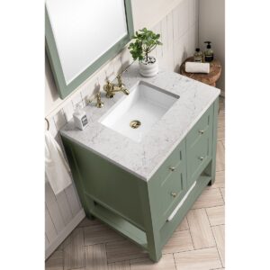 James Martin 330-V30 Breckenridge 29 7/8 Inch Free-Standing Single Sink Bathroom Vanity Cabinet Only