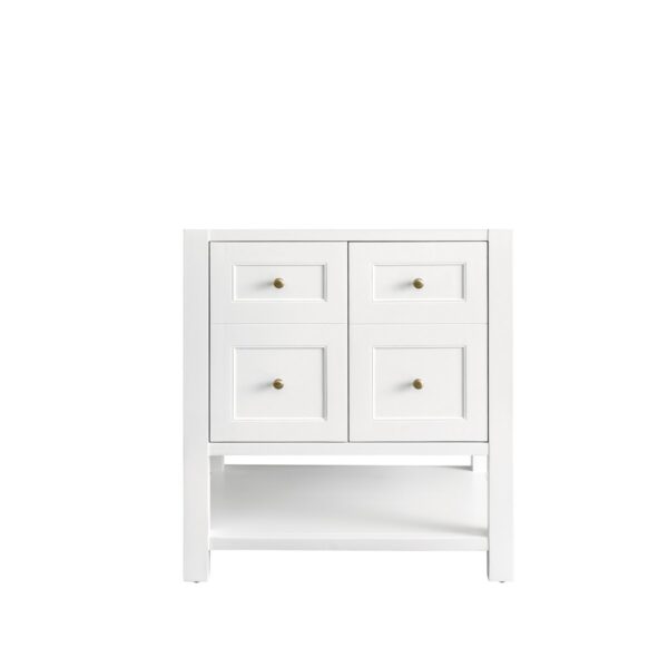 James Martin 330-V30 Breckenridge 29 7/8 Inch Free-Standing Single Sink Bathroom Vanity Cabinet Only