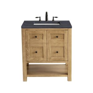 James Martin JM 330-V30 Breckenridge 30 Inch Free-Standing Single Sink Bathroom Vanity with 3 CM Top