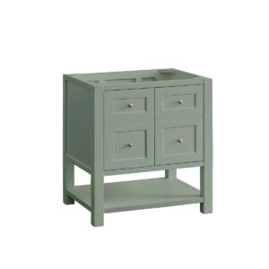 James Martin 330-V30 Breckenridge 29 7/8 Inch Free-Standing Single Sink Bathroom Vanity Cabinet Only