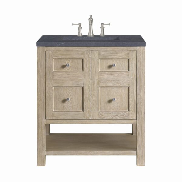 James Martin JM 330-V30 Breckenridge 30 Inch Free-Standing Single Sink Bathroom Vanity with 3 CM Top