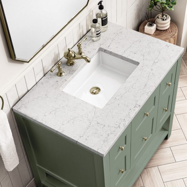 James Martin 330-V36 Breckenridge 35 7/8 Inch Free-Standing Single Sink Bathroom Vanity Cabinet Only