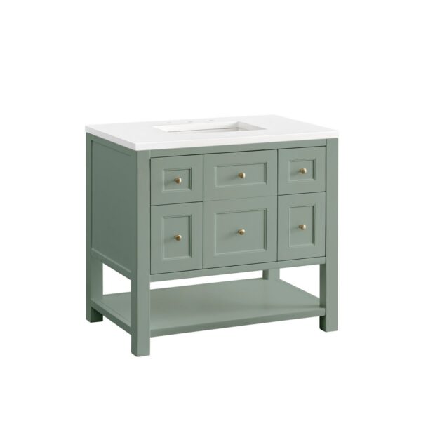 James Martin 330-V36 Breckenridge 35 7/8 Inch Free-Standing Single Sink Bathroom Vanity Cabinet Only