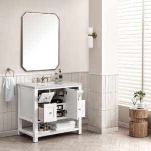 James Martin 330-V36 Breckenridge 35 7/8 Inch Free-Standing Single Sink Bathroom Vanity Cabinet Only