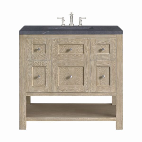 James Martin VM 330-V36 Breckenridge 36 Inch Free-Standing Single Sink Bathroom Vanity with 3 CM Top