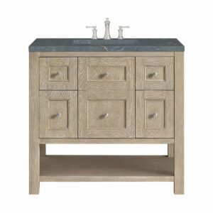 James Martin VM 330-V36 Breckenridge 36 Inch Free-Standing Single Sink Bathroom Vanity with 3 CM Top