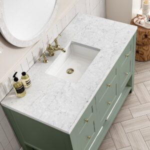 James Martin 330-V48 Breckenridge 47 7/8 Inch Free-Standing Single Sink Bathroom Vanity Cabinet Only