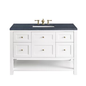 James Martin JM 330-V48 Breckenridge 48 Inch Free-Standing Single Sink Bathroom Vanity with 3 CM Top