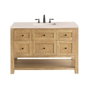 James Martin JM 330-V48 Breckenridge 48 Inch Free-Standing Single Sink Bathroom Vanity with 3 CM Top