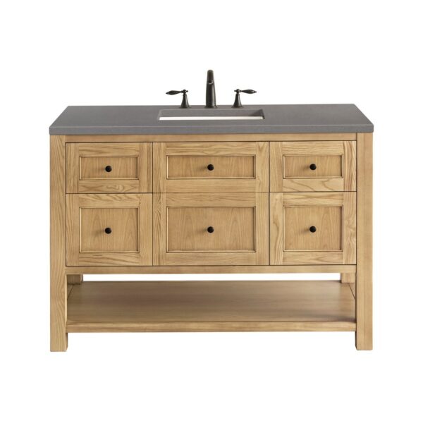 James Martin JM 330-V48 Breckenridge 48 Inch Free-Standing Single Sink Bathroom Vanity with 3 CM Top