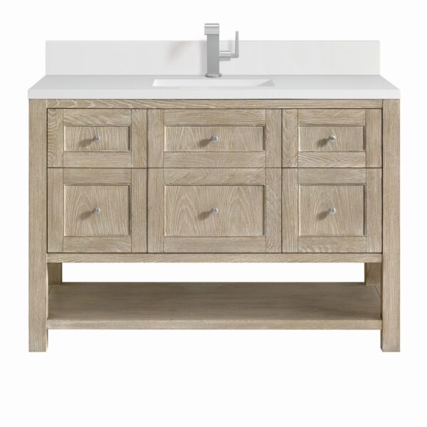 James Martin JM 330-V48 Breckenridge 48 Inch Free-Standing Single Sink Bathroom Vanity with 3 CM Top