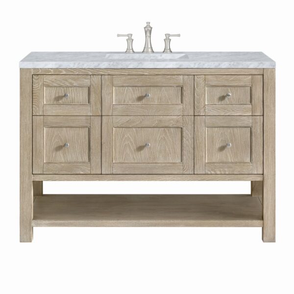 James Martin JM 330-V48 Breckenridge 48 Inch Free-Standing Single Sink Bathroom Vanity with 3 CM Top