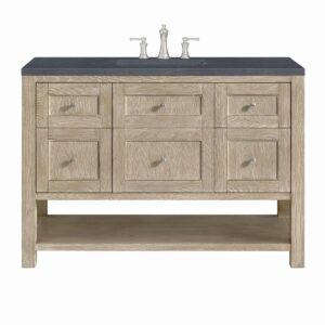 James Martin JM 330-V48 Breckenridge 48 Inch Free-Standing Single Sink Bathroom Vanity with 3 CM Top