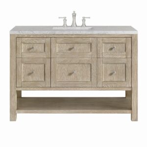 James Martin JM 330-V48 Breckenridge 48 Inch Free-Standing Single Sink Bathroom Vanity with 3 CM Top