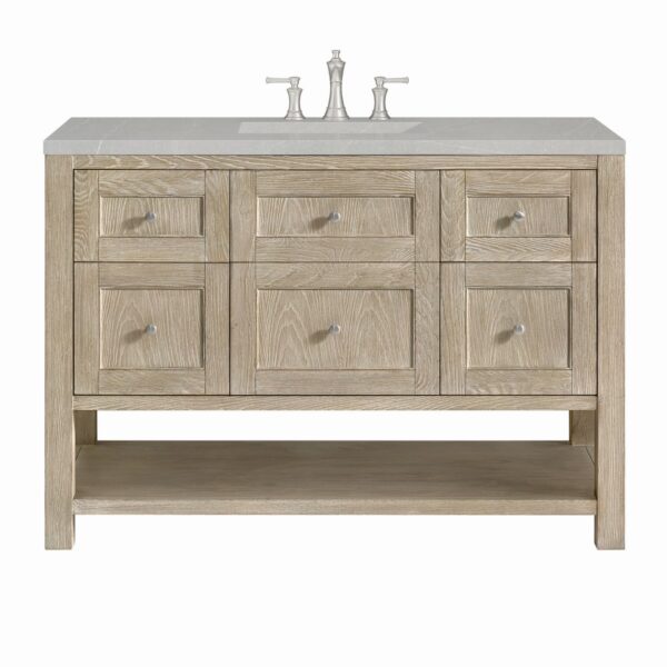 James Martin JM 330-V48 Breckenridge 48 Inch Free-Standing Single Sink Bathroom Vanity with 3 CM Top