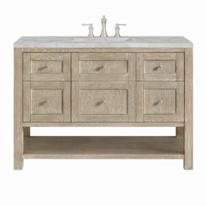 James Martin JM 330-V48 Breckenridge 48 Inch Free-Standing Single Sink Bathroom Vanity with 3 CM Top