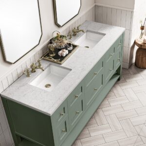 James Martin 330-V72 Breckenridge 71 7/8 Inch Free-Standing Double Sink Bathroom Vanity Cabinet Only