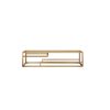 James Martin 389-B72-GLD 72 Inch Cabinet base for Columbia Cabinets in Radiant Gold