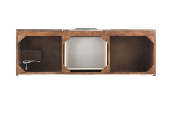 James Martin 389-V59D-CFO-A Mercer Island 59 Inch Double Vanity in Coffee Oak