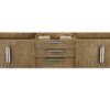 James Martin 389-V72D-LTO-A Mercer Island 72 Inch Double Vanity in Latte Oak