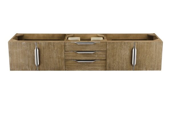 James Martin 389-V72D-LTO-A Mercer Island 72 Inch Double Vanity in Latte Oak