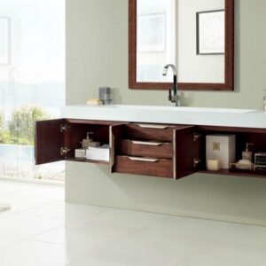 James Martin 389-V72S-CFO-A Mercer Island 72 Inch Single Vanity in Coffee Oak