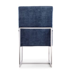 Manhattan Comfort Element Blue Dining Chairs (Set of 6)